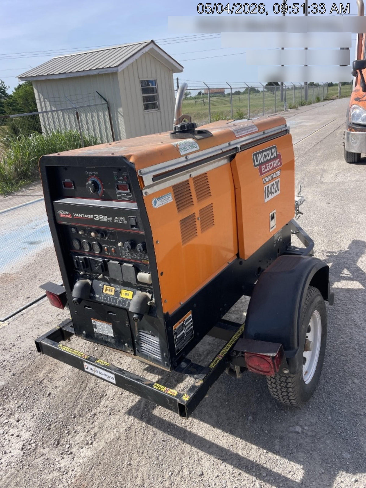 2021 Lincoln Electric Vantage 322 VANTAGE 322 READY-PAK 3