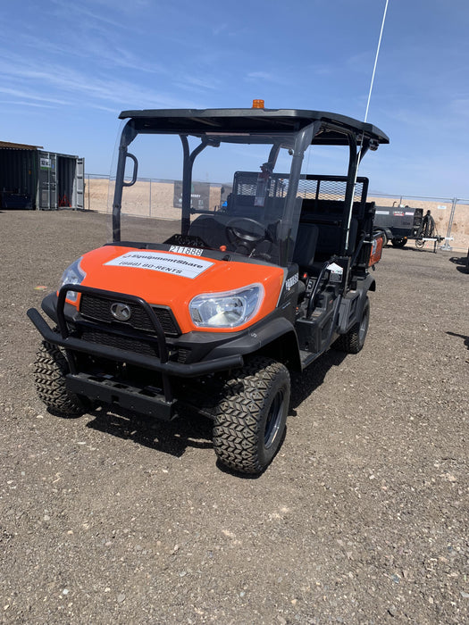 2022 Kubota RTV-X1140W-H Plastic Canopy, Windshield Acrylic Clear, LED Strobe Light, Wire Harness Kit, Back up Alarm