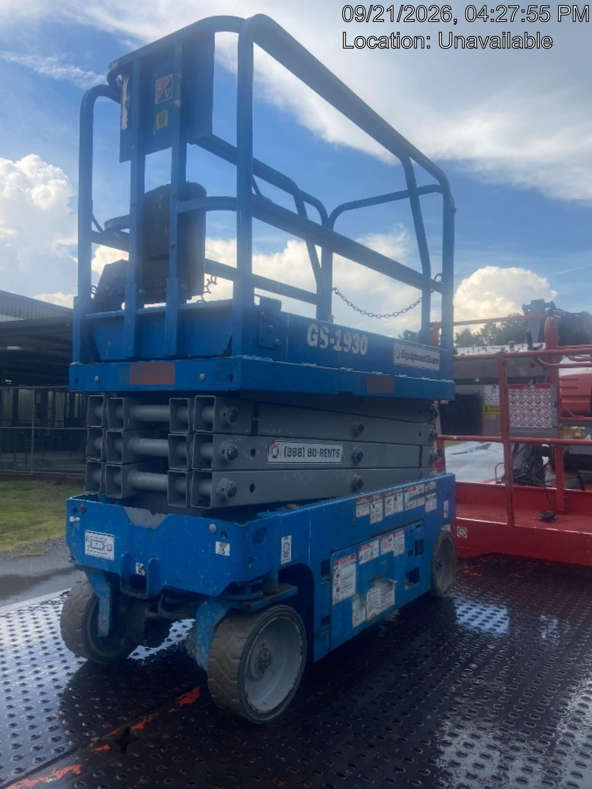 2020 Genie GS-1930 Fixed rails with chain entry gate - Pre A92.20