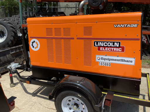 2021 Lincoln Electric Vantage 549X Ready Pak 3, ORANGE (includes trailer, cable rack, fender light kit)
