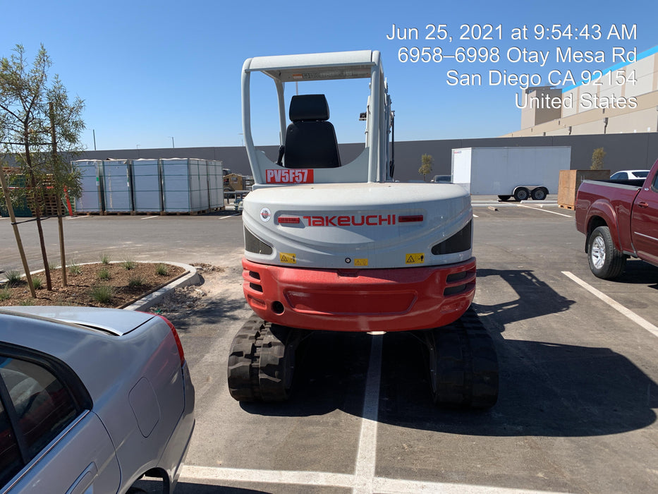 2021 TAKEUCHI TB250-2