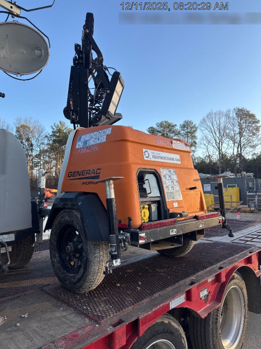 2023 Generac MLT2 Diesel, Flex Switch 120V Input, Powerzone Controller, 
(4) 320W LED Lights, 4kW Generator, 39.9 Gal Fuel Tank, 2" Ball, T3