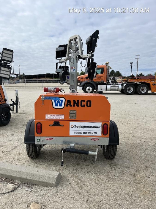 2024 Wanco WLTT-4MM4K Diesel, Deep Sea Controller, Shore Power Plug, Auto Start, (4) 350W LED Floodlights, 4kW Generator, 60 Gal Fuel Tank, 2" Ball, T3