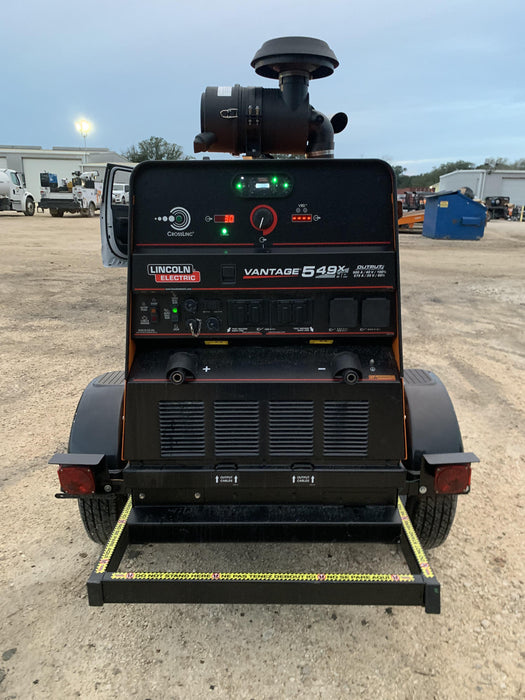 2021 Lincoln Electric Vantage 549X Ready Pak 3, ORANGE (includes trailer, cable rack, fender light kit)