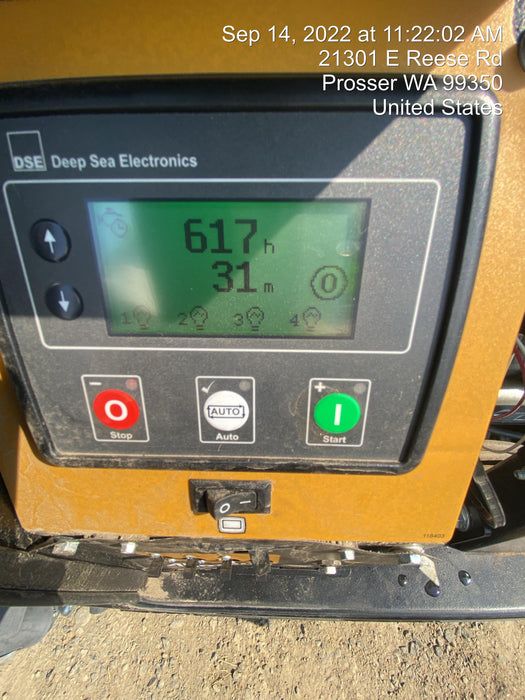 2020 Allmand NLV3GR (4) LED Light Fixture 350W, 23' Vertical Mast, 3kW Prime, Towable, Deep Sea L401, Leveling Jacks, Yanmar T4F 5.8hp