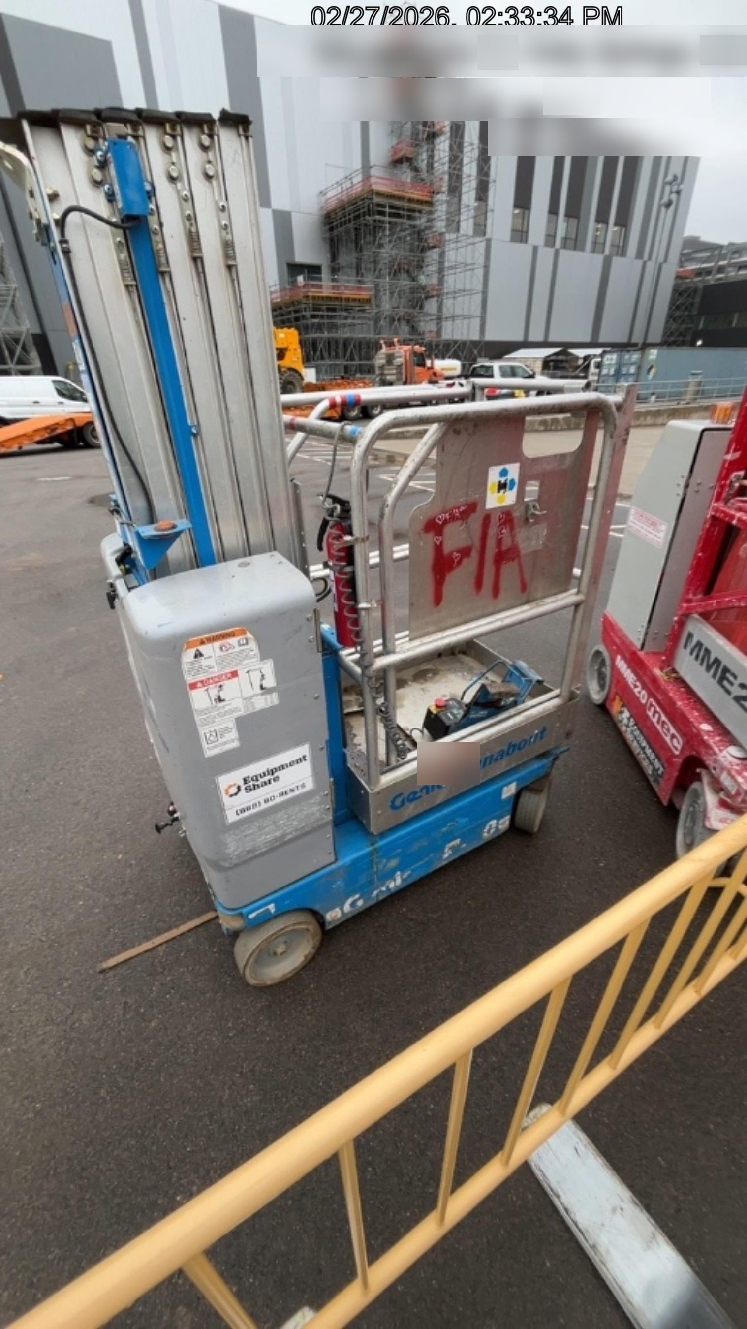 2019 GENIE GR-20