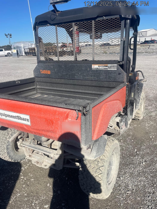2019 Kubota RTV-XG850WL-H 4wd Utility Cart, Gas, 2 Seat, LED Strobe, Windshield Tempered Glass, Plastic Canopy, Wire Harness Kit, Backup Alarm