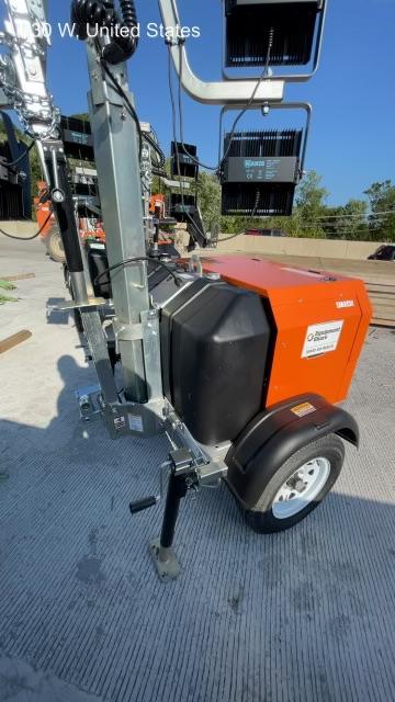 2024 Wanco WLTT-4MM4K Diesel, Deep Sea Controller, Shore Power Plug, Auto Start, (4) 350W LED Floodlights, 4kW Generator, 60 Gal Fuel Tank, 2" Ball, T3