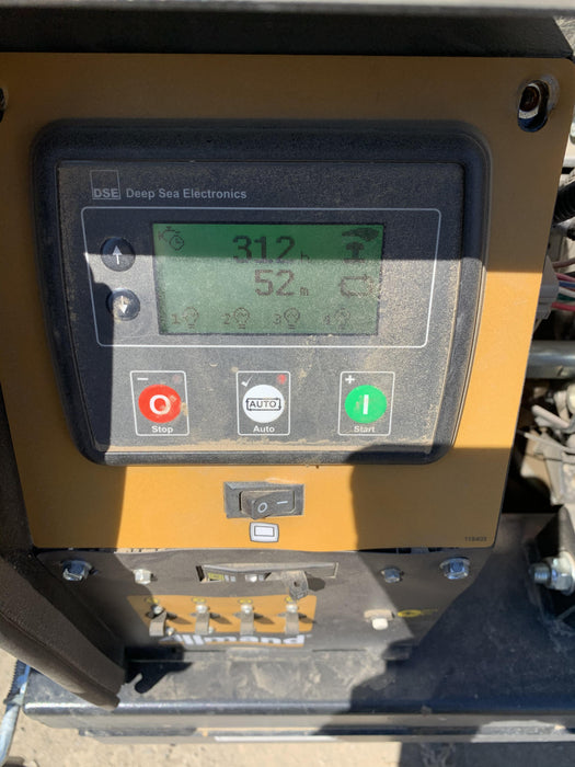 2020 Allmand NLV3GR (4) LED Light Fixture 350W, 23' Vertical Mast, 3kW Prime, Towable, Deep Sea L401, Leveling Jacks, Yanmar T4F 5.8hp