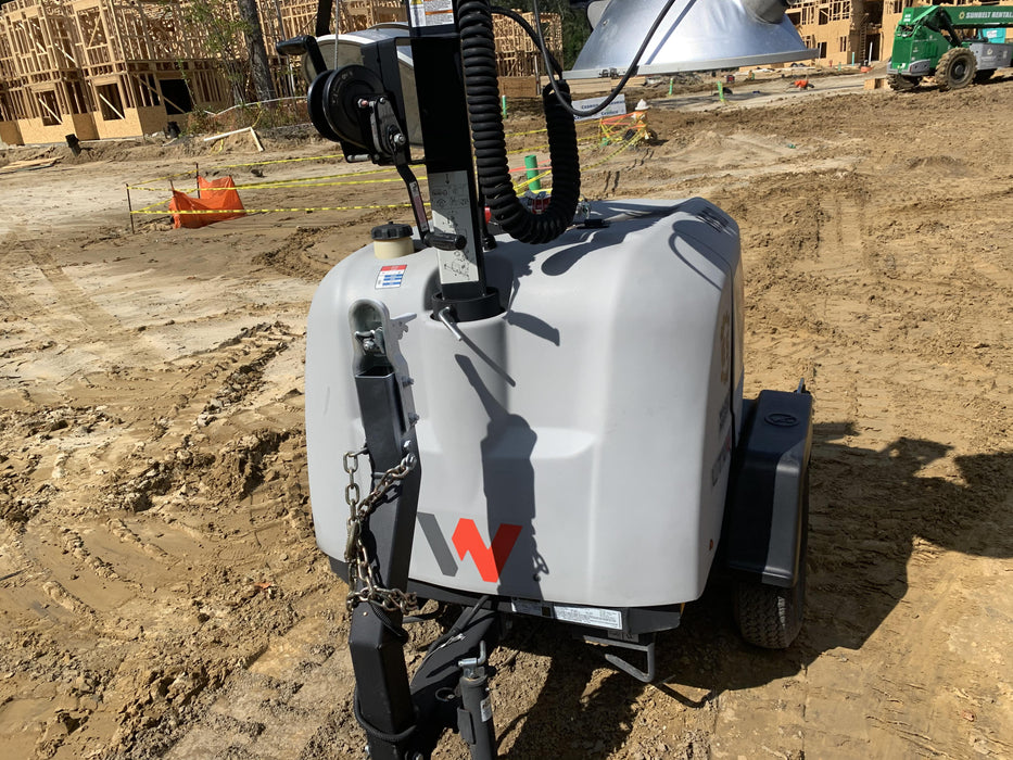 2018 Wacker Neuson LTV6L-MH LTV6L Mobile Light Tower w/Fuel Level Sensor Installed