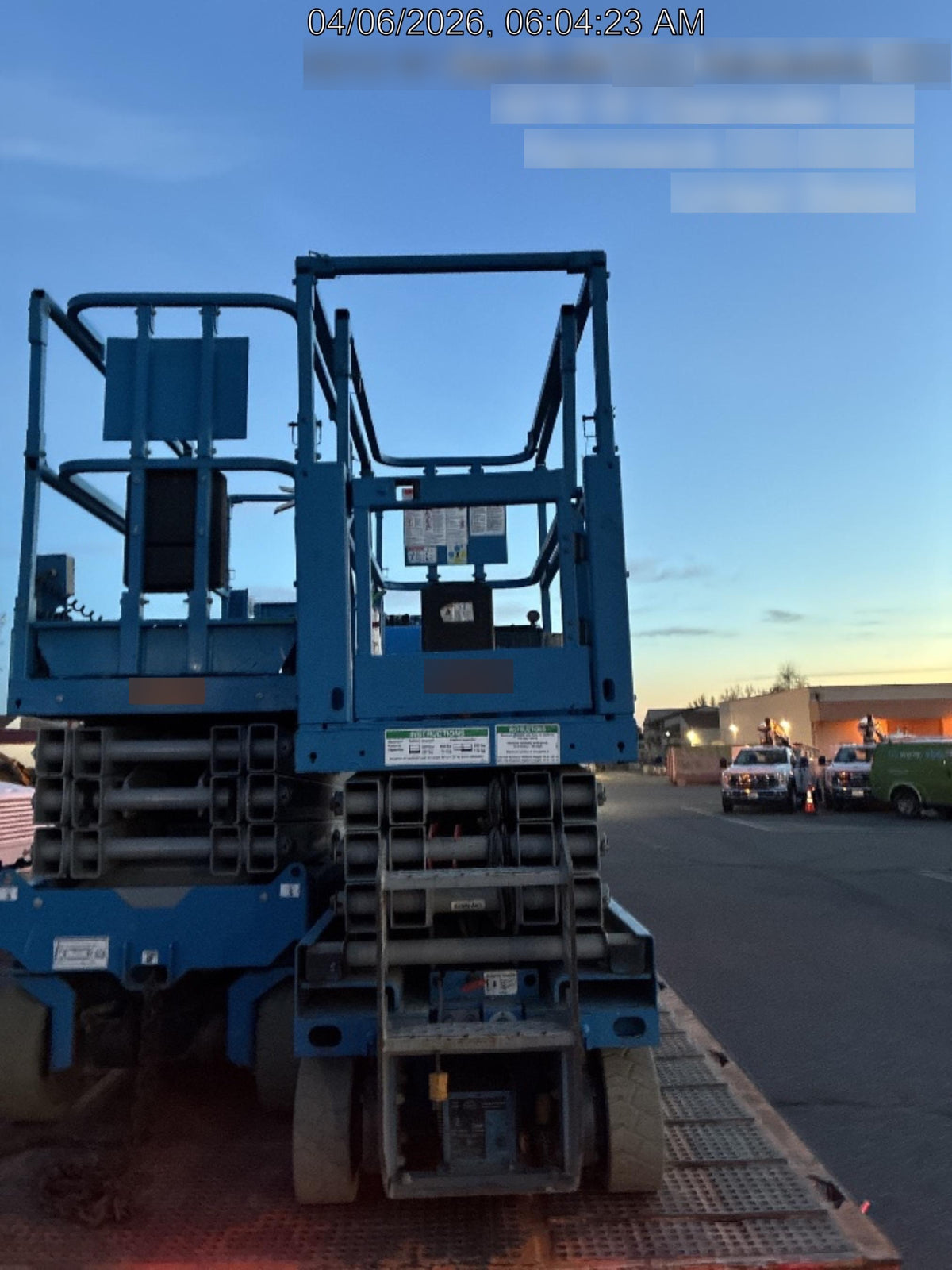 2020 Genie GS-1930 Solid Non Marking Tires, Beacon, Folding rails with half height swing gate, 800W Inverter