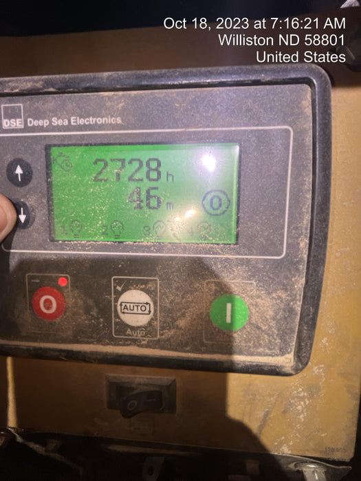 2022 Allmand NLV3GR (4) LED Light Fixture 350W, 23' Vertical Mast, 3kW Prime, Towable, Deep Sea L401, Leveling Jacks, Yanmar T4F 5.8hp