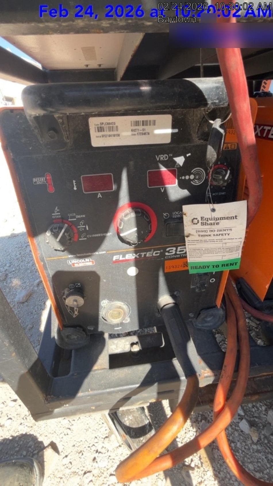 2021 LINCOLN ELECTRIC FLEXTEC 350X