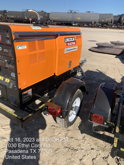 2022 Lincoln Electric LE400 Kubota V1505, Trlr, Cable Rack, Light Kit, ES Decals, T3