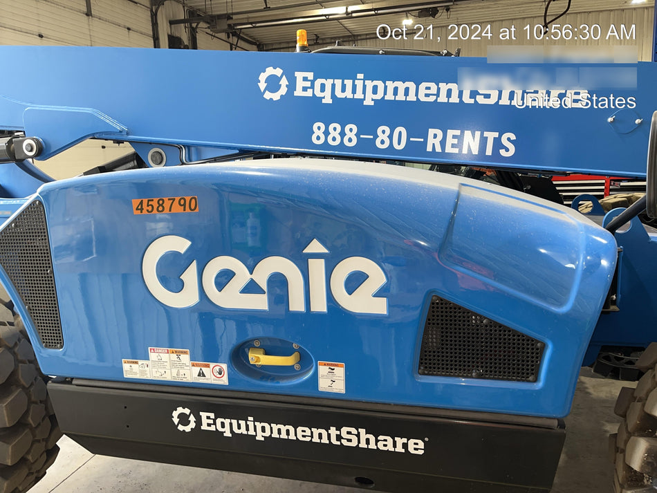 2024 Genie GTH-844 74Hp Dsl, Cab/Heat/Air, Sld Tires, LED WL, Bcn, L Hook, T3 + Access Control