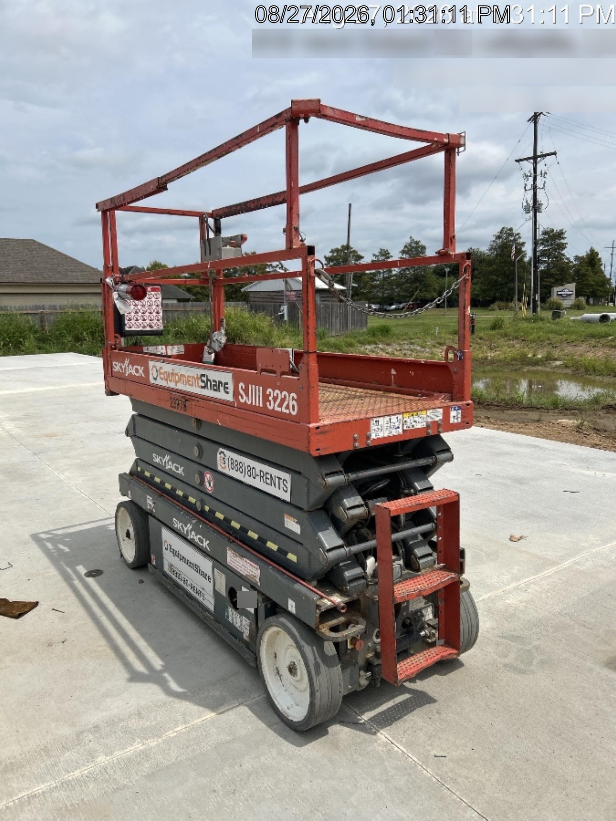 2019 Skyjack SJIII-3226 Skyjack SJIII3226 Standard w/Trojan Batteries