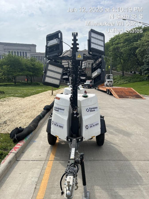 2023 Generac MLT2 Diesel, Flex Switch 120V Input, Powerzone Controller, 
(4) 320W LED Lights, 4kW Generator, 39.9 Gal Fuel Tank, 2" Ball, T3