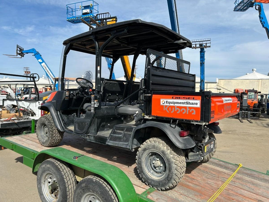 2022 Kubota RTV-X1140W-H Plastic Canopy, Windshield Acrylic Clear, LED Strobe Light, Wire Harness Kit, Back up Alarm