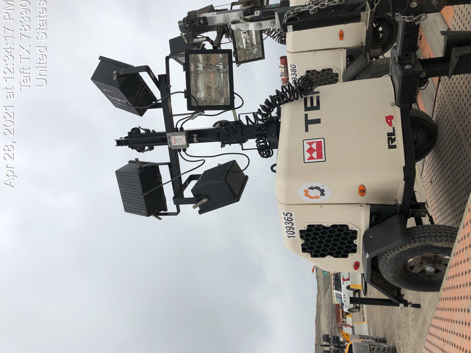 2020 Genie RL4 6kW Light Plant - Metal Halide