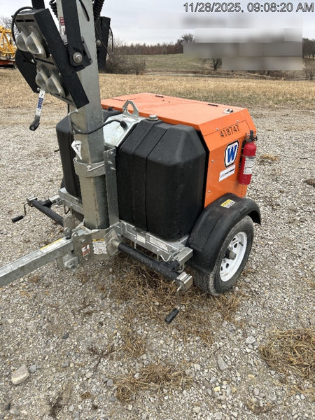 2024 Wanco WLTT-4MM4K Diesel, Deep Sea Controller, Shore Power Plug, Auto Start, (4) 350W LED Floodlights, 4kW Generator, 60 Gal Fuel Tank, 2" Ball, T3