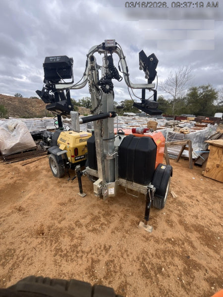 2023 Wanco WLTT-4MM4K Diesel, Deep Sea Controller, Shore Power Plug, Auto Start, (4) 350W LED Floodlights, 4kW Generator, 60 Gal Fuel Tank, 2" Ball, T3