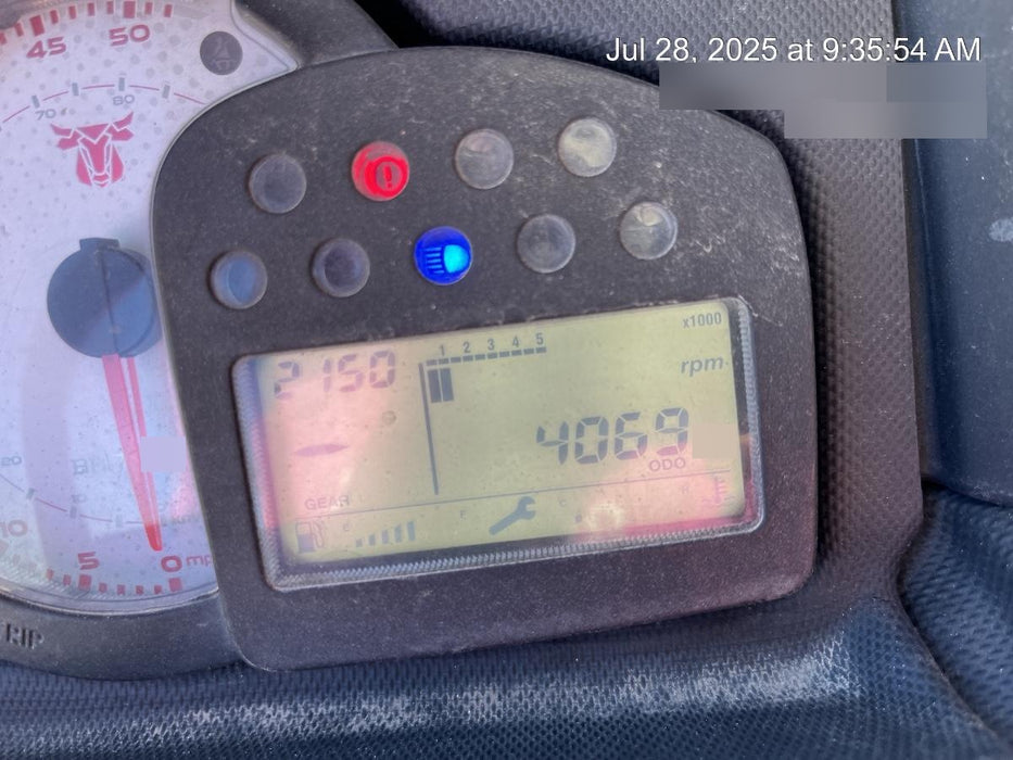 2021 Yanmar YU1000 Canopy, Steel Wheel, Poly WindShield, Beacon, Backup Alarm