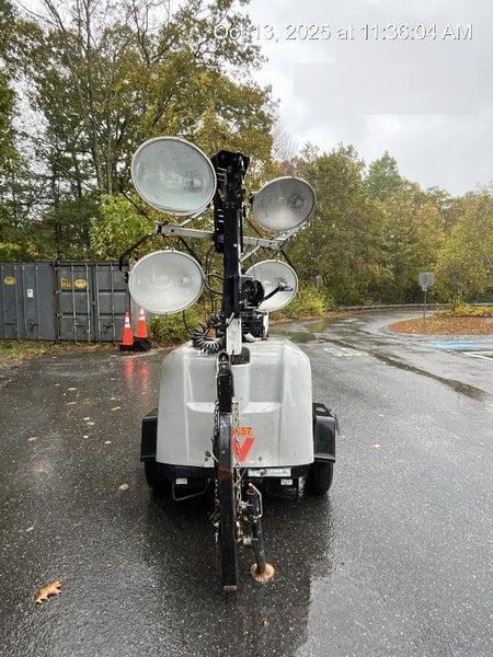 2019 Wacker Neuson LTV6L-MH Wacker Neuson LTV6L Mobile Light Tower w/Fuel Level Sensor Installed