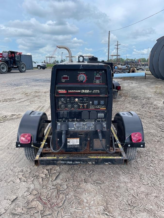 2019 Lincoln Electric Vantage 322 Lincoln Vantage 322 Welder w/Trailer, Light Kit, Cable Rack