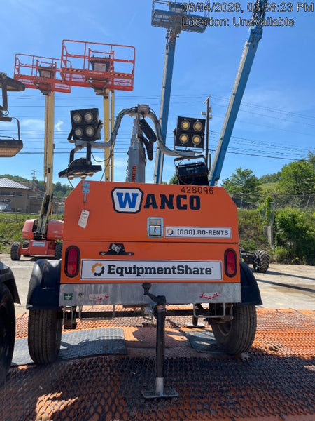 2024 Wanco WLTT-4MM4K Diesel, Deep Sea Controller, Shore Power Plug, Auto Start, (4) 350W LED Floodlights, 4kW Generator, 60 Gal Fuel Tank, 2" Ball, T3