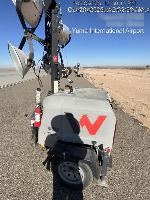 Wacker Neuson LTV6K-MH Wacker Neuson LTV6K Mobile Light Tower w/Fuel Level Sensor Installed