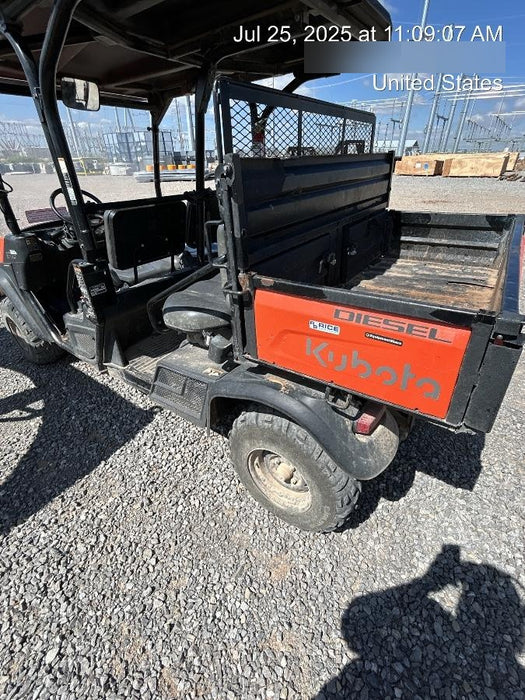 2020 Kubota RTV-X1140W-H 4WD, LED Strobe, Windshield Acrylic Clear, Plastic Canopy, LED Strobe Light, Wire Harness Kit, Backup Alarm