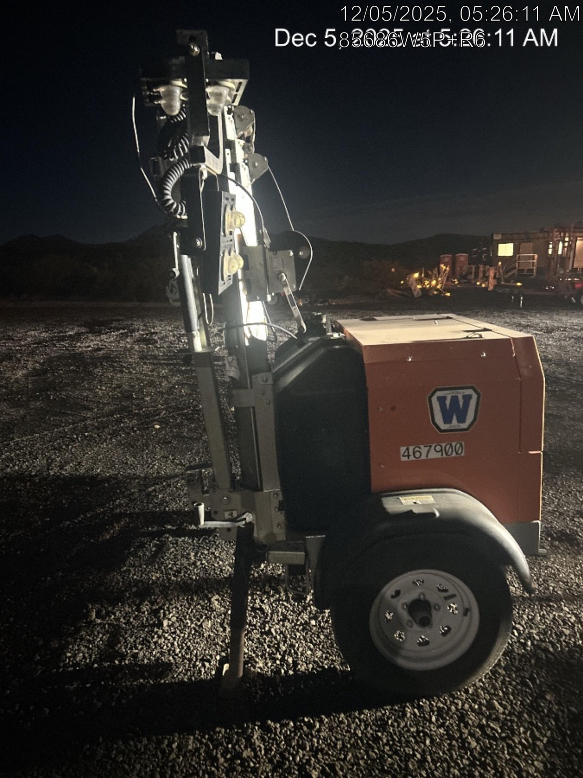 2024 Wanco WLTT-4MM4K Diesel, Deep Sea Controller, Shore Power Plug, Auto Start, (4) 350W LED Floodlights, 4kW Generator, 60 Gal Fuel Tank, 2" Ball, T3