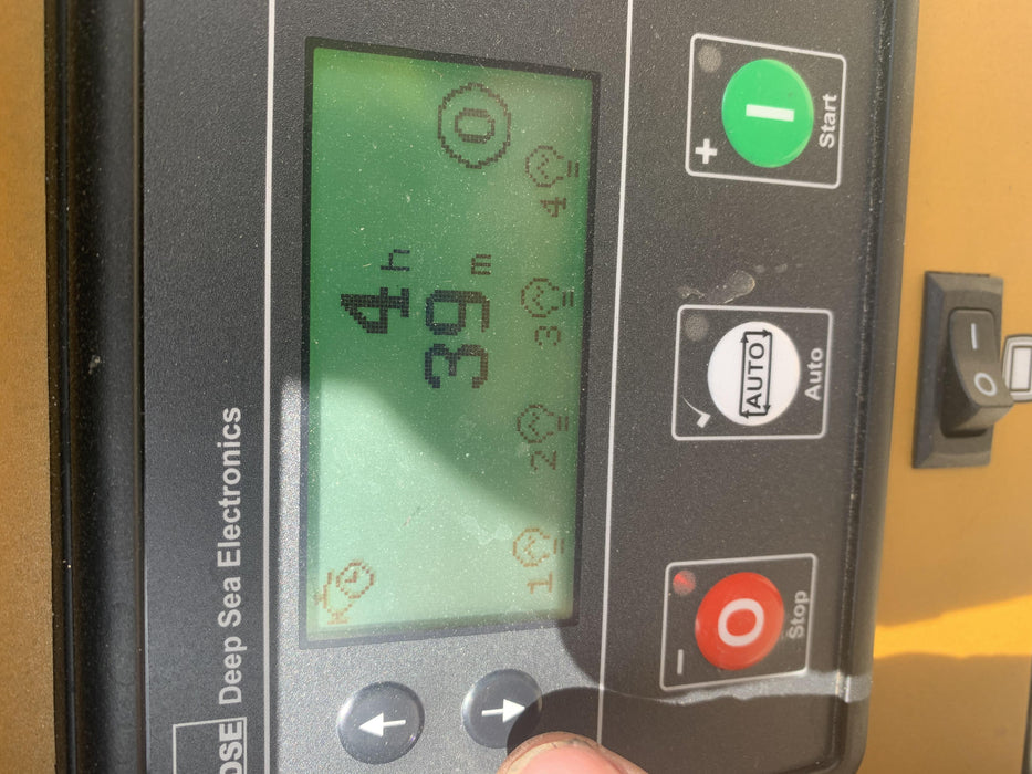 2021 Allmand NLV3GR (4) LED Light Fixture 350W, 23' Vertical Mast, 3kW Prime, Towable, Deep Sea L401, Leveling Jacks, Yanmar T4F 5.8hp