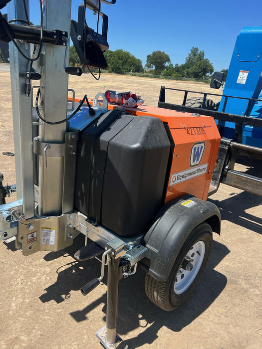 2024 Wanco WLTT-4MM4K Diesel, Deep Sea Controller, Shore Power Plug, Auto Start, (4) 350W LED Floodlights, 4kW Generator, 60 Gal Fuel Tank, 2" Ball, T3