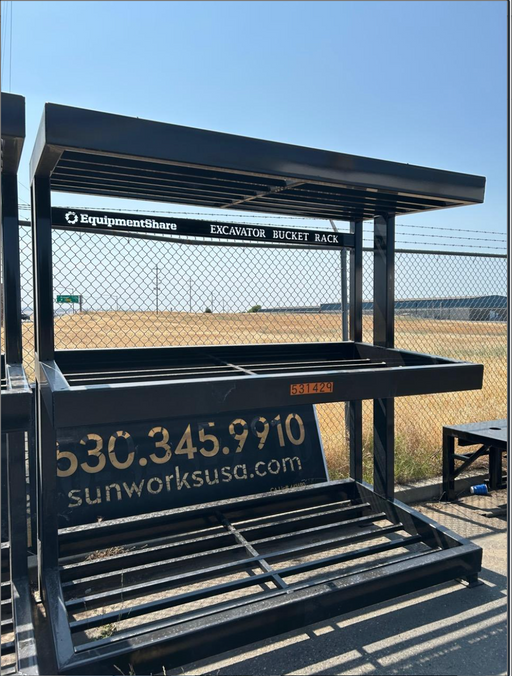 2025 FLUID POWER SUPPORT Excavator Bucket Rack