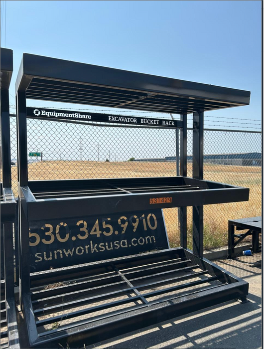2025 FLUID POWER SUPPORT Excavator Bucket Rack