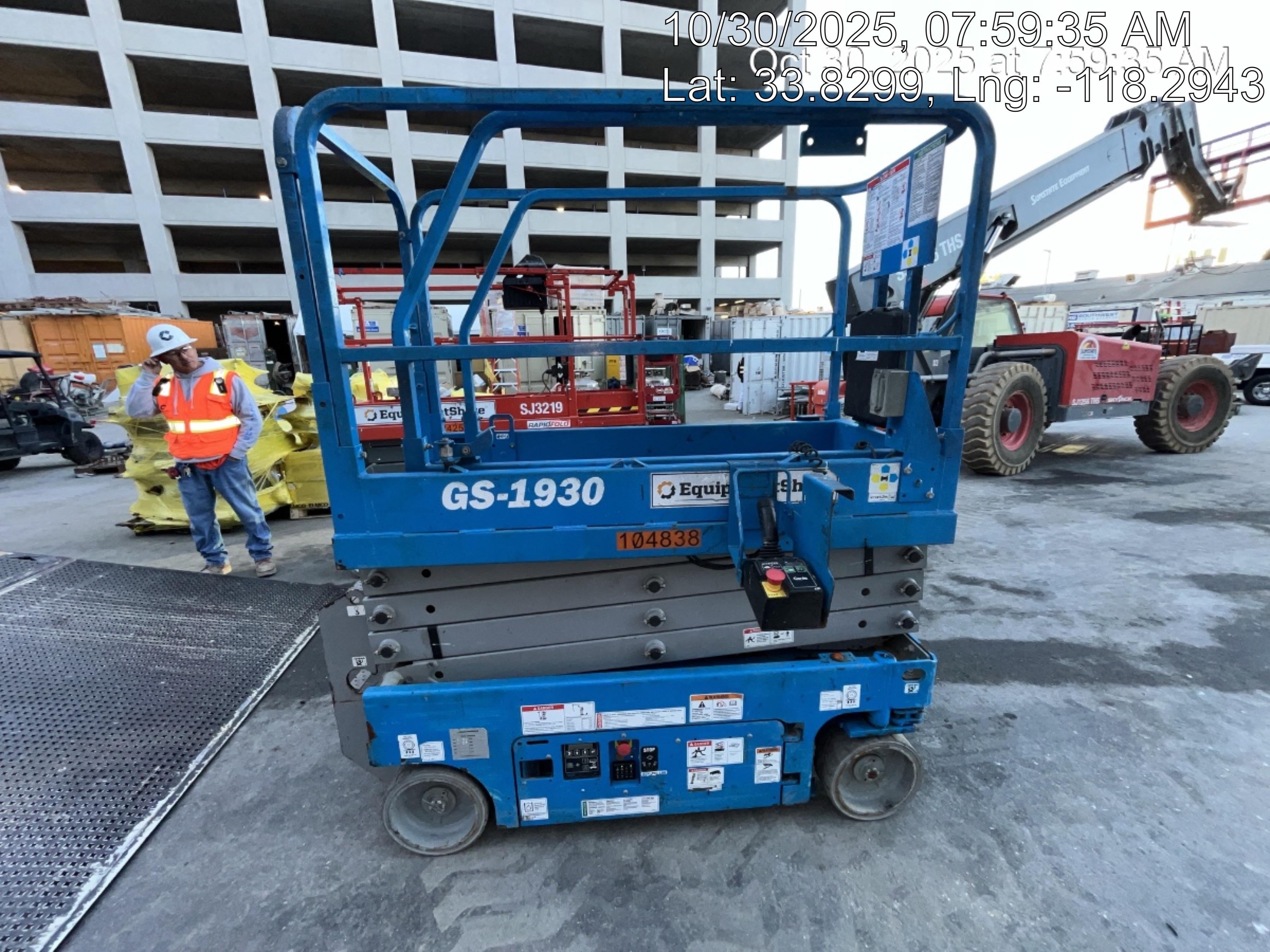 2020 Genie GS-1930 Standard Machine, 800W Inverter