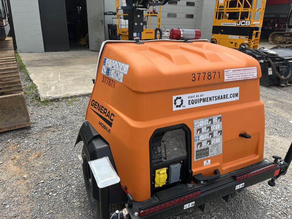 2023 Generac MLT2 Diesel, Flex Switch 120V Input, Powerzone Controller, 
(4) 320W LED Lights, 4kW Generator, 39.9 Gal Fuel Tank, 2" Ball, T3