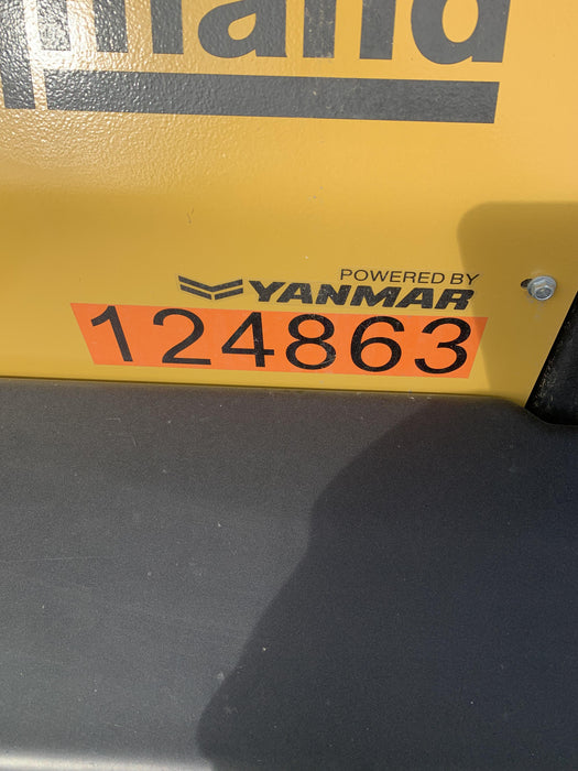 2020 Allmand NLV3GR (4) LED Light Fixture 350W, 23' Vertical Mast, 3kW Prime, Towable, Deep Sea L401, Leveling Jacks, Yanmar T4F 5.8hp