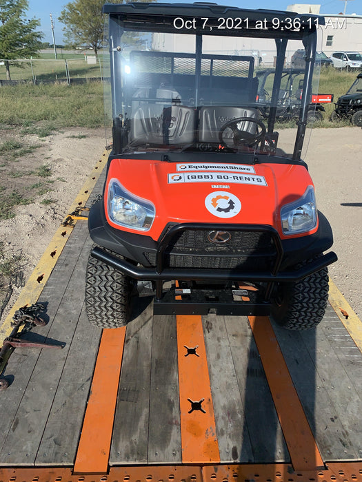 2022 Kubota RTV-X1140W-H Plastic Canopy, Windshield Acrylic Clear, LED Strobe Light, Wire Harness Kit, Back up Alarm