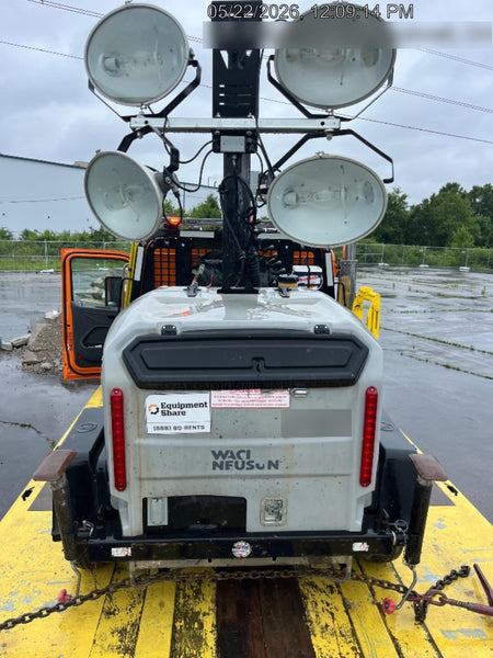 2019 Wacker Neuson LTV6L-MH Wacker Neuson LTV6L Mobile Light Tower w/Fuel Level Sensor Installed