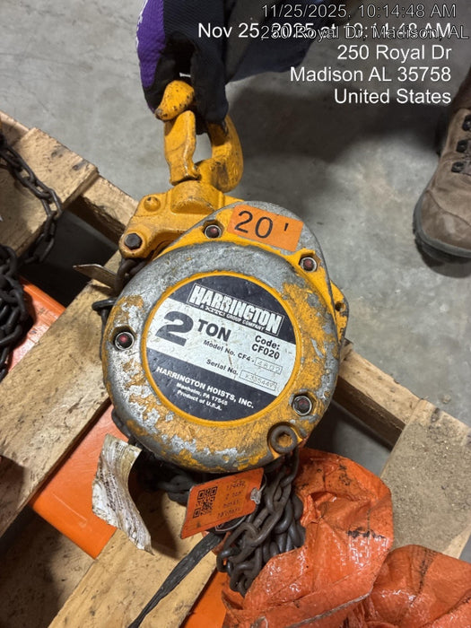 2021 HARRINGTON CF020-20