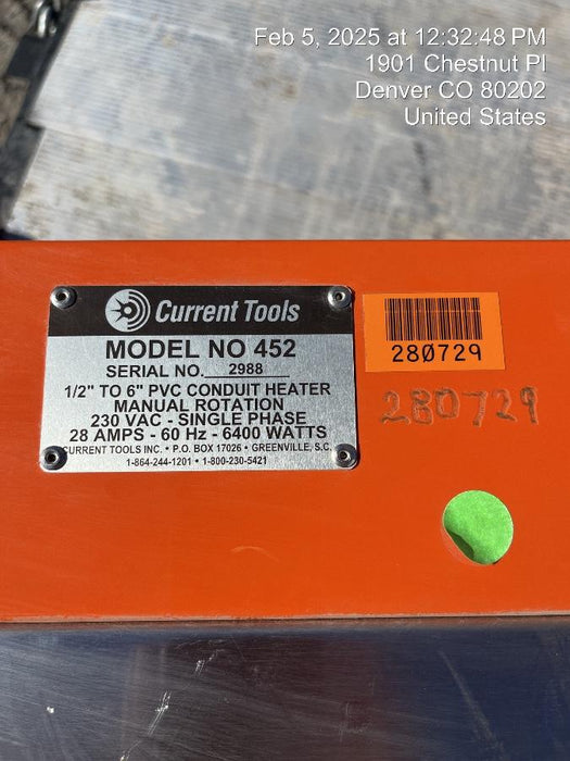 2022 CURRENT TOOLS 452