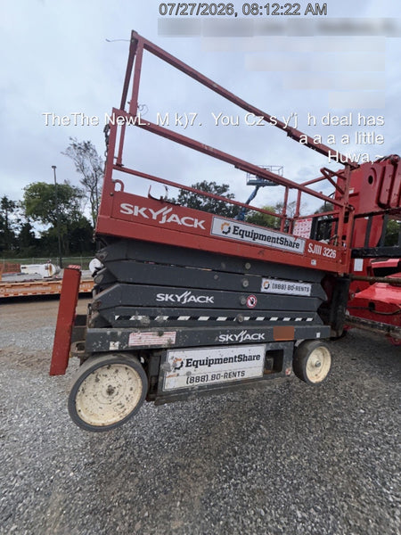 2019 Skyjack SJIII-3226 Standard w/Trojan Batteries