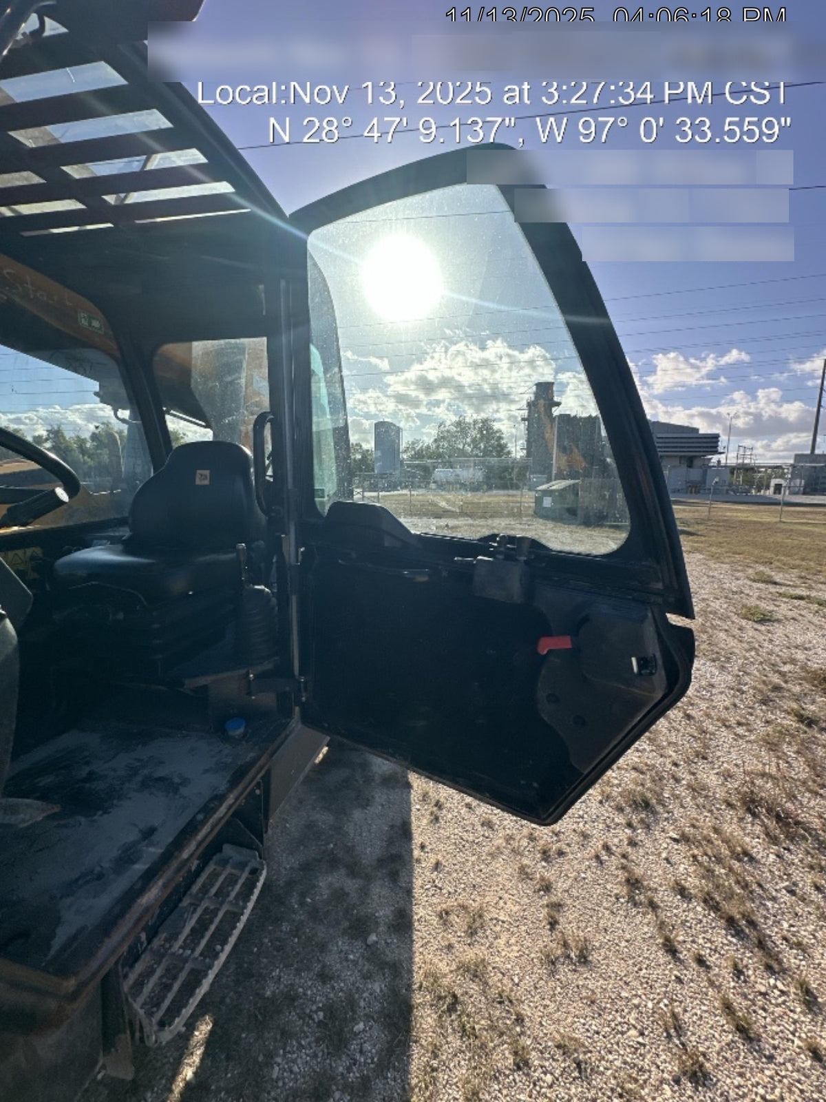 2018 JCB 510-56 JCB 510-56 Telehandler 74 HP w/CAB/HVAC, Beacon, Worklights, Aux Hydraulics, Solid Tires, 60" Carriage/Forks