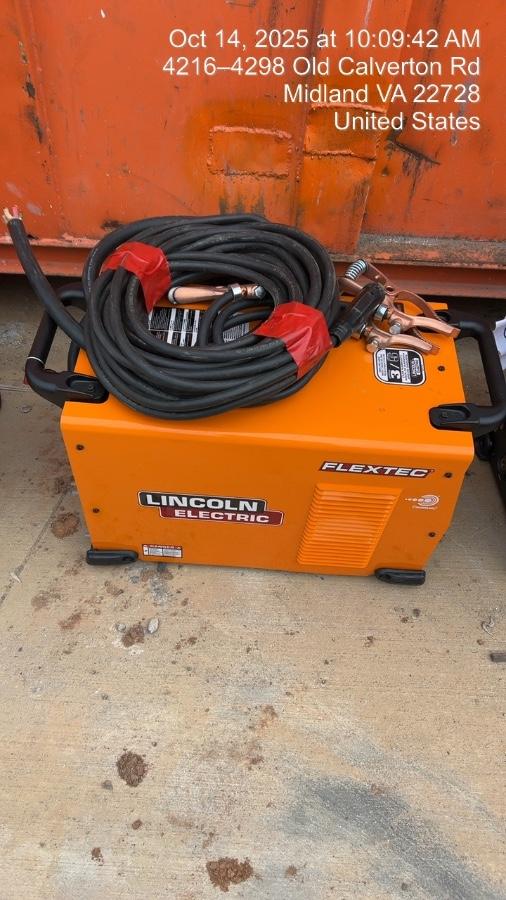 2025 LINCOLN ELECTRIC FLEXTEC 350X
