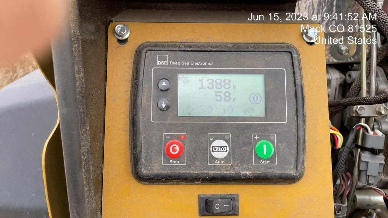 2022 Allmand NLV3GR (4) LED Light Fixture 350W, 23' Vertical Mast, 3kW Prime, Towable, Deep Sea L401, Leveling Jacks, Yanmar T4F 5.8hp