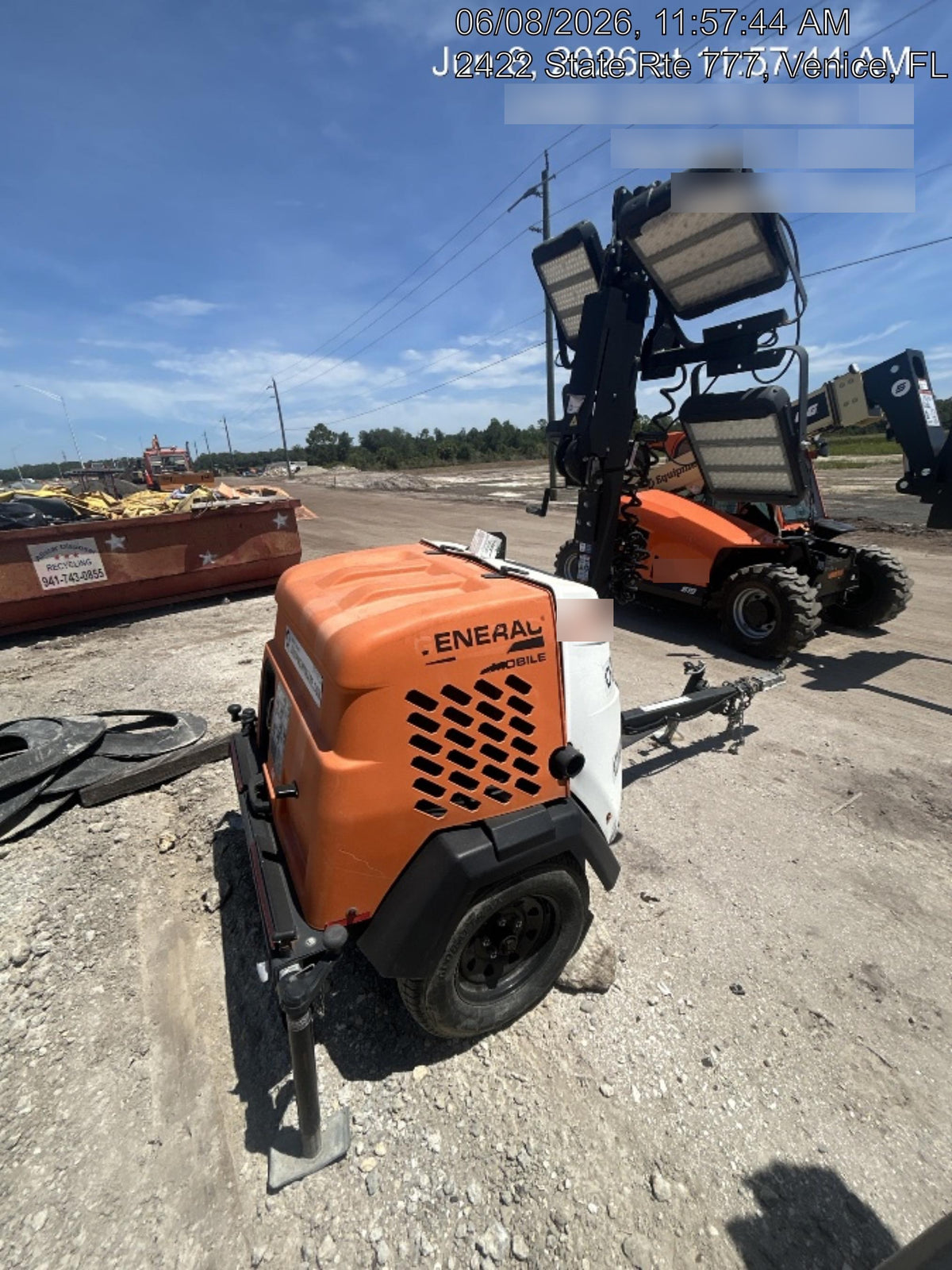 2023 Generac MLT2 Diesel, Flex Switch 120V Input, Powerzone Controller, 
(4) 320W LED Lights, 4kW Generator, 39.9 Gal Fuel Tank, 2" Ball, T3