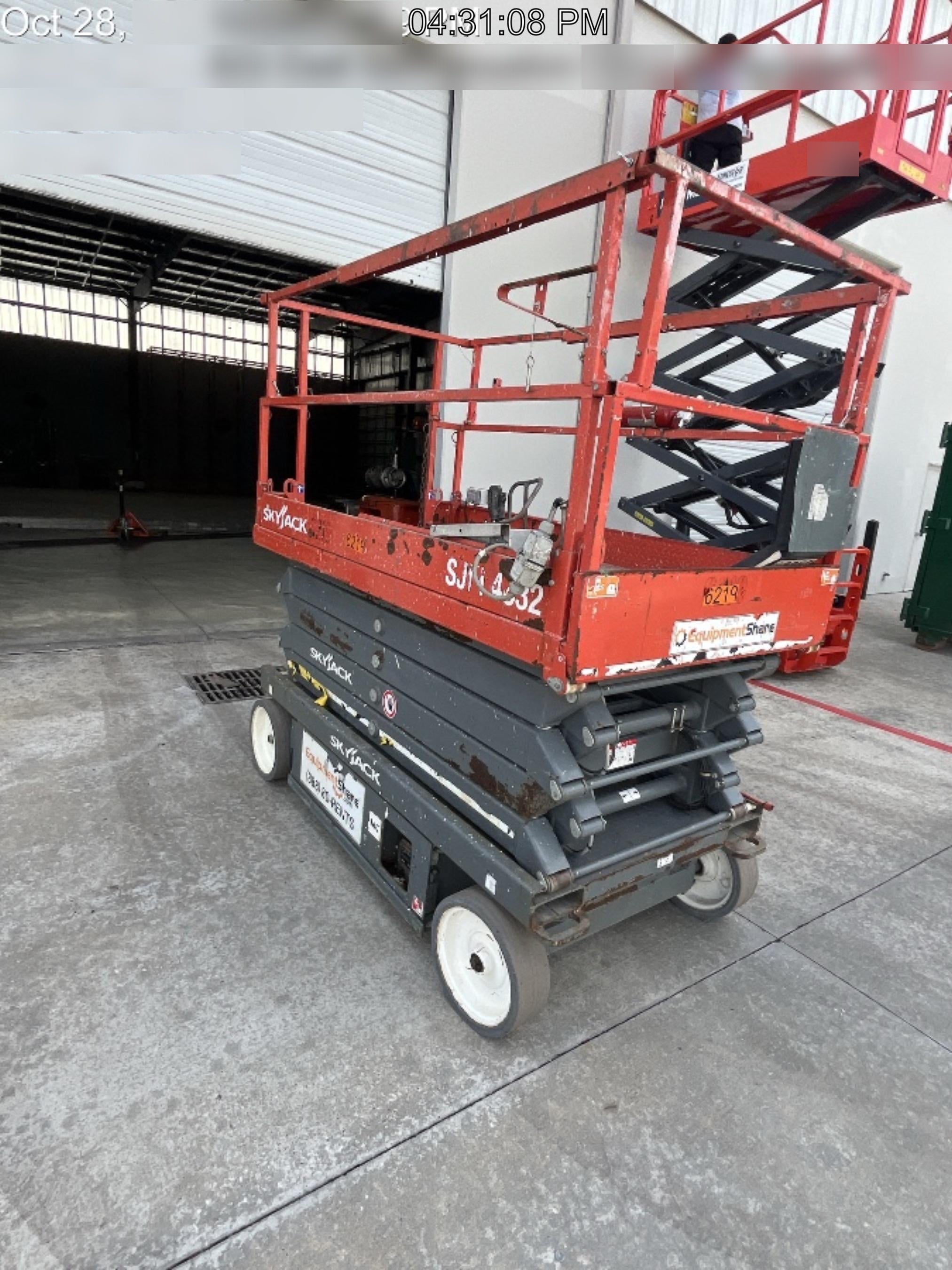 2017 Skyjack SJIII-4632 Skyjack SJ4632, Trojan Battery Set, Extended Warranty 5yr/5k hr