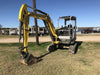 Wacker Neuson EZ53 Open ROPS, Rubber Tracks, Long Dipperstick, T4, Bucket